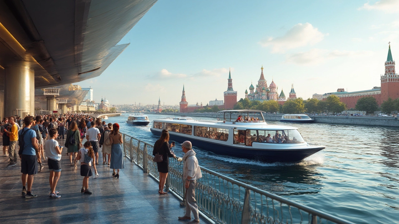 Трамвай речной Москва — новое расписание и цены сезона 2025, как сесть и что учесть