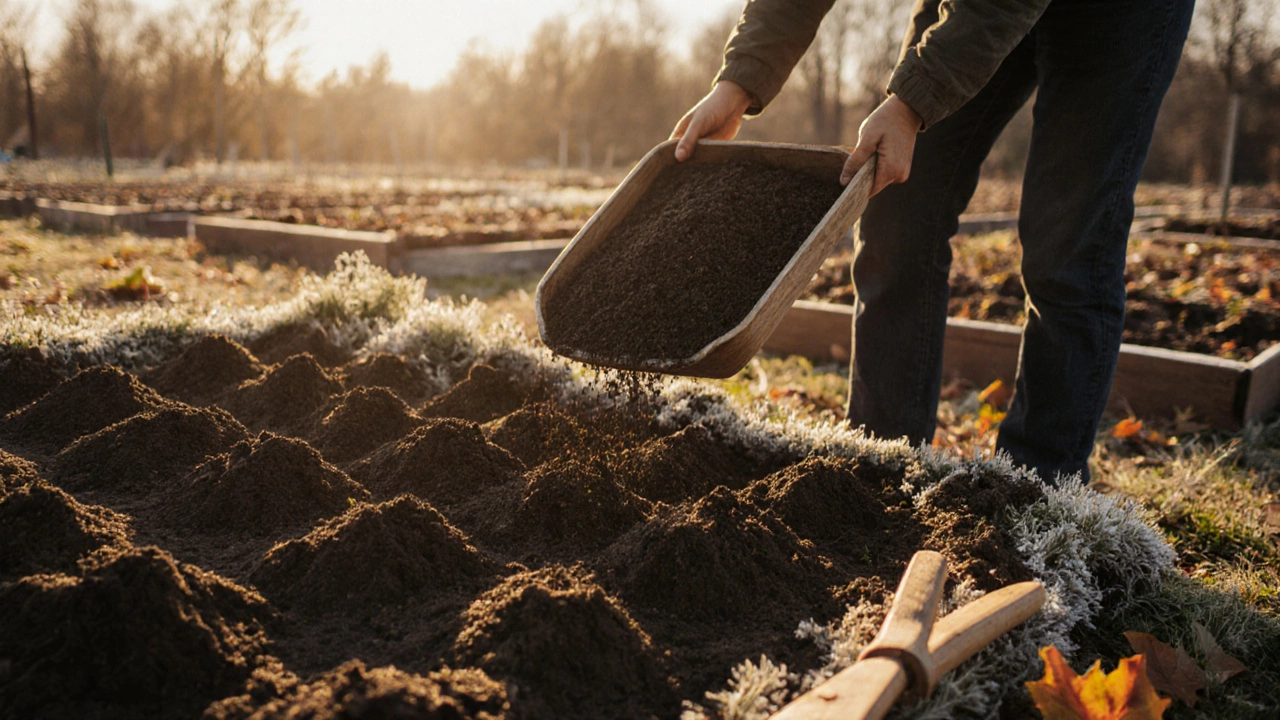 Чем лучше удобрить огород на зиму: лучшие варианты и когда это делать