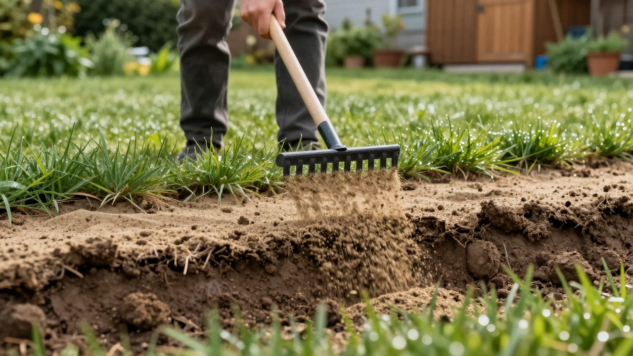 Нужно ли сыпать песок на газон: когда это помогает, а когда вредит