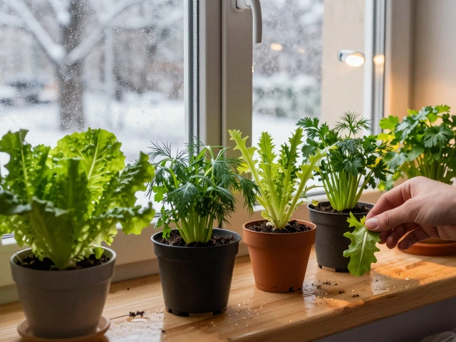 Что можно вырастить на подоконнике круглый год: список проверенных овощей и зелени