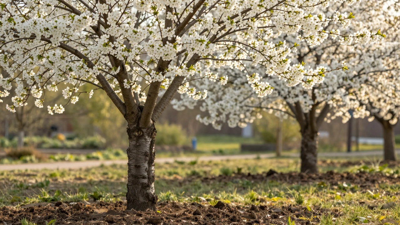 В каком возрасте начинает плодоносить черешня и как ускорить первый урожай