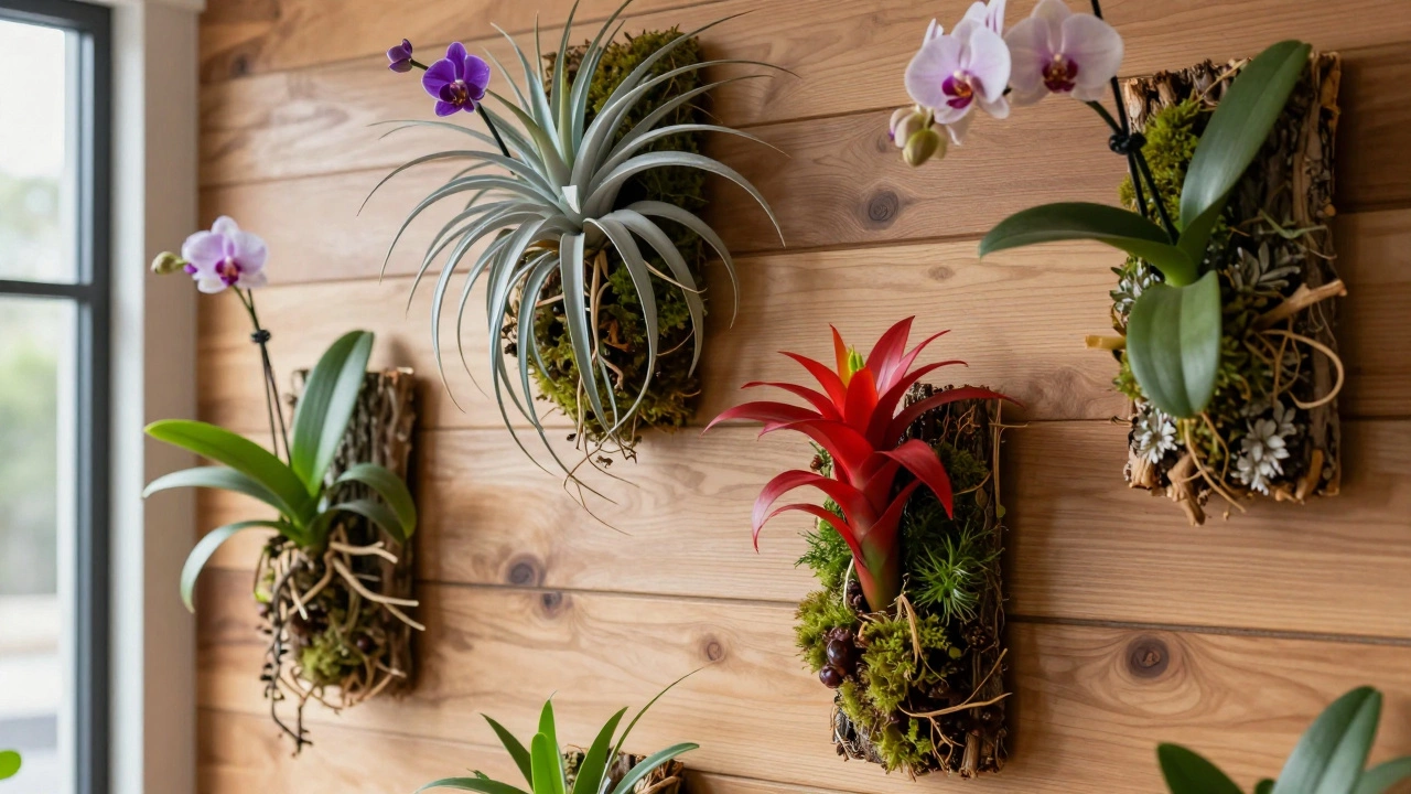 Каким растениям не нужен грунт? Список декоративных растений для дома без земли