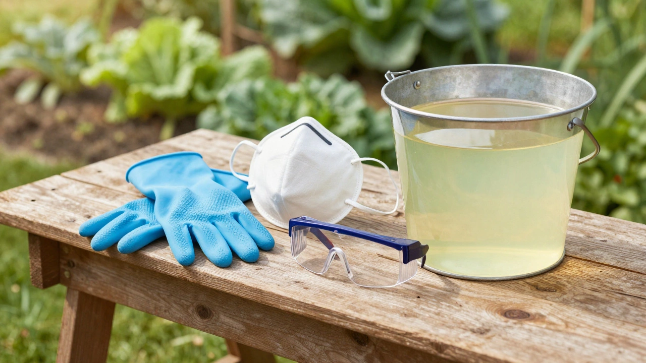 Средства индивидуальной защиты для работы с химикатами